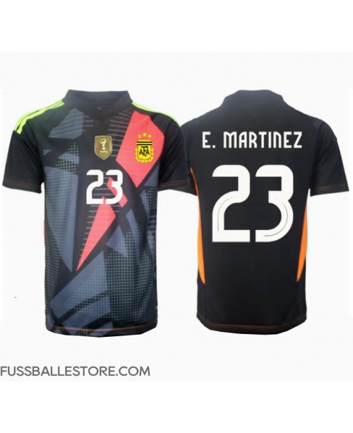 Günstige Argentinien Emiliano Martinez #23 Torwart Heimtrikot Copa America 2024 Kurzarm